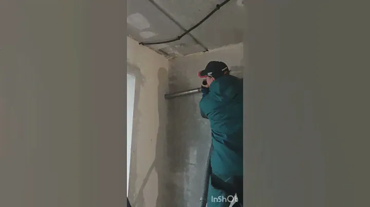 1 этап закладка трассы на черновом ремонте, сплит-системы до 35кв.м #климат #кондиционеры #серпухов